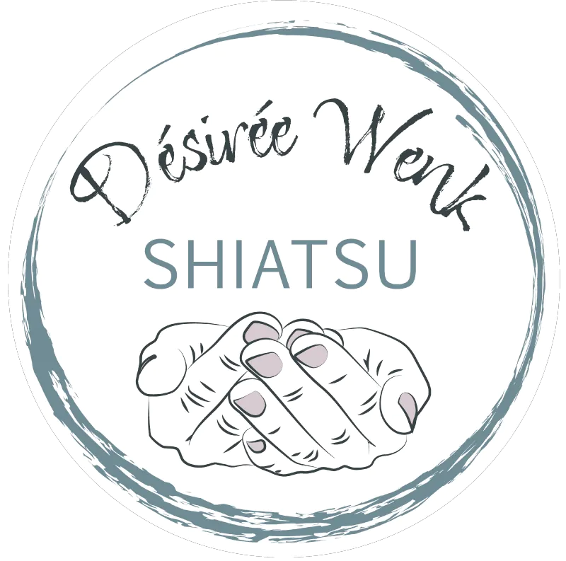 Desiree Wenk Shiatsu Logo weiss